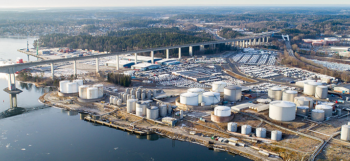 Inter Terminals tank storage Sweden